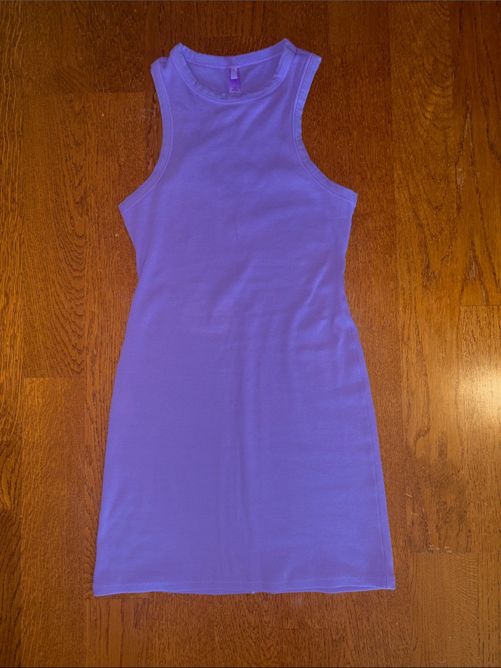 SKIMS purple short dress